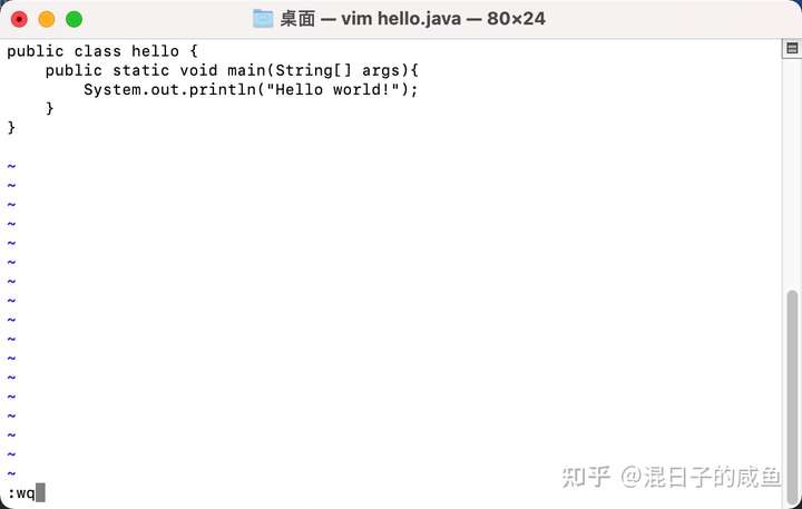 怎么在终端运行java程序