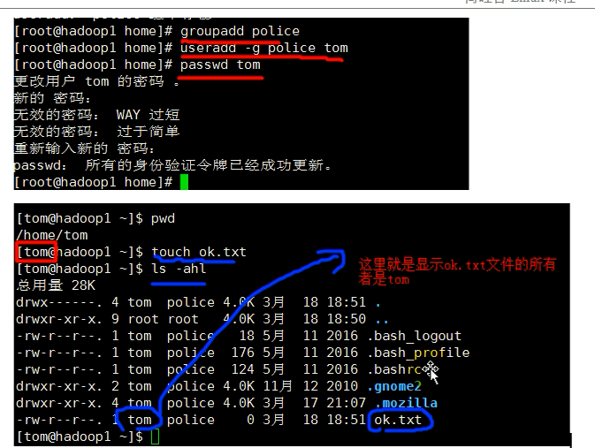 linux如何创建组管理员