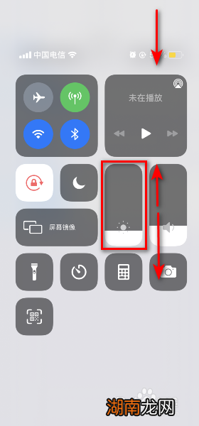 苹果x为什么不可以滑动亮度  第1张