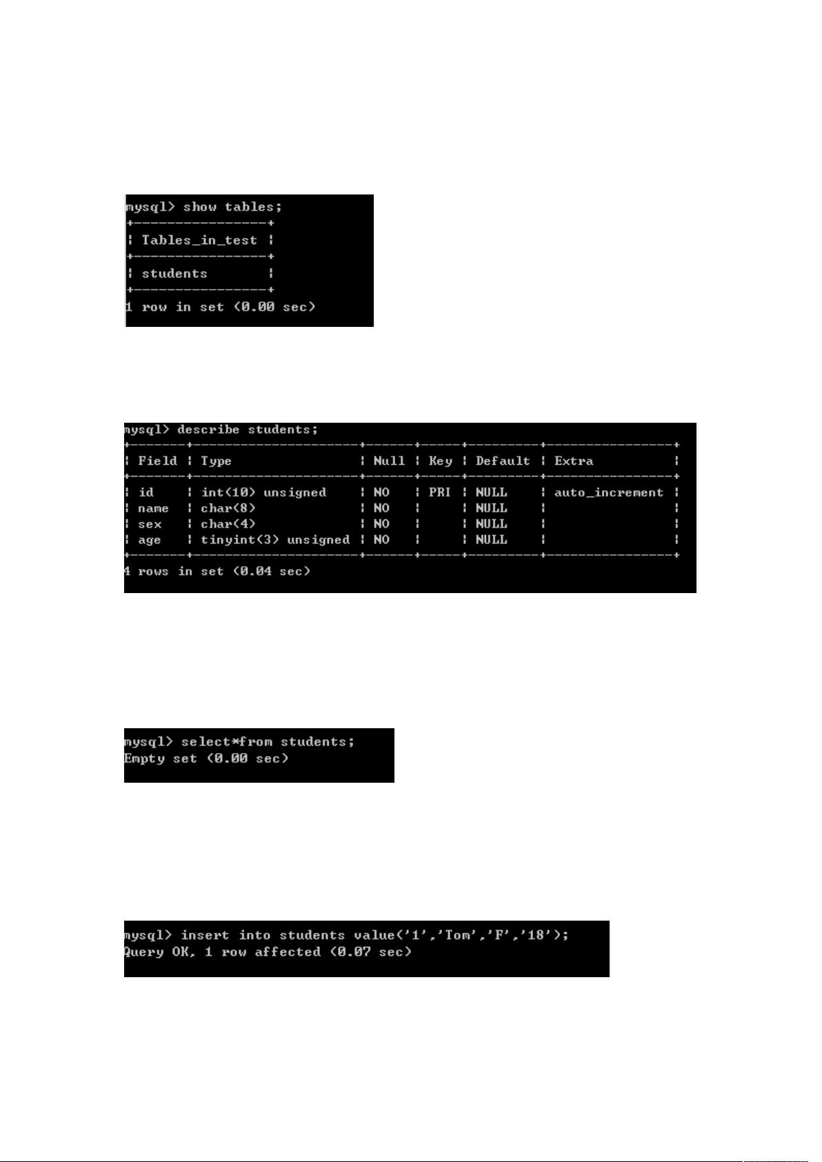数据库怎么创建表mysql数据库表
