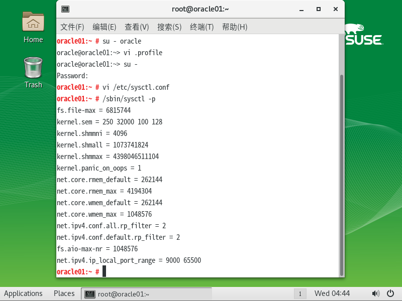 suse12安装时虚拟主机配置