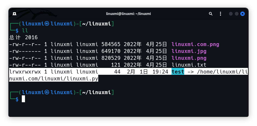 linux 如何查看link