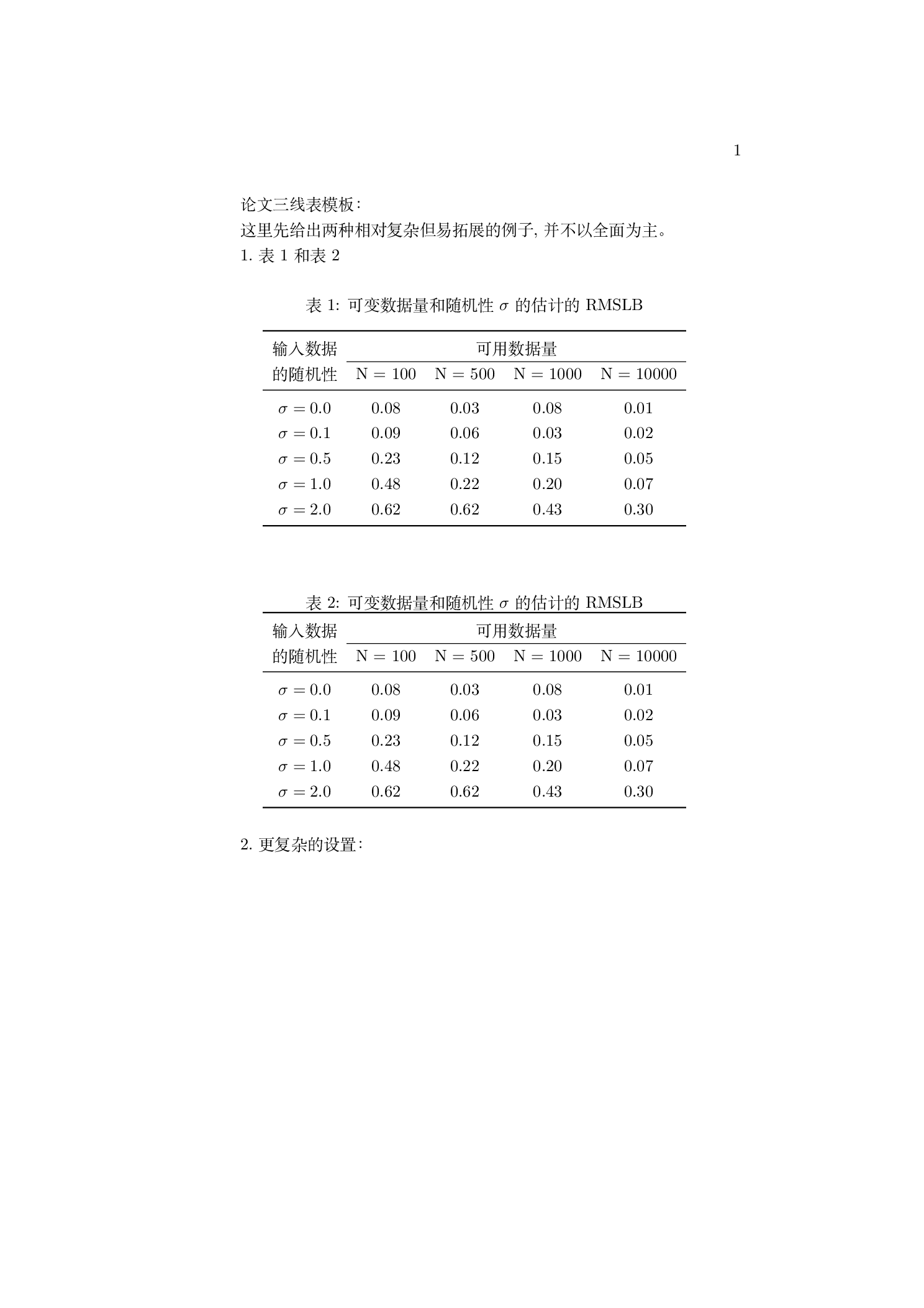 三线表中为什么有虚线