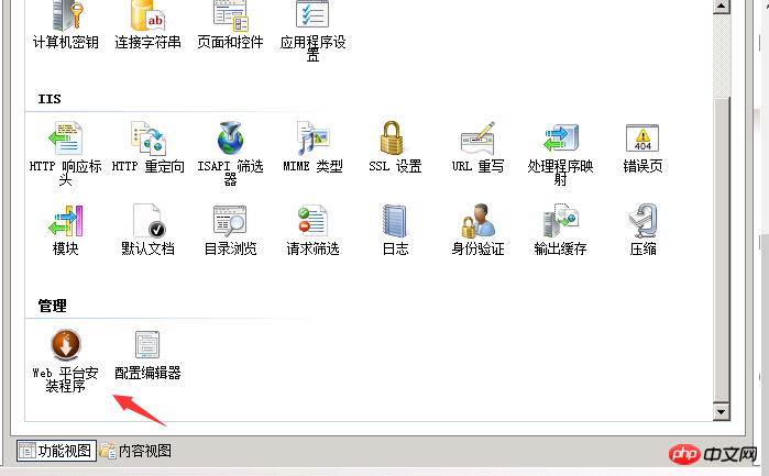 iis 中如何调用html