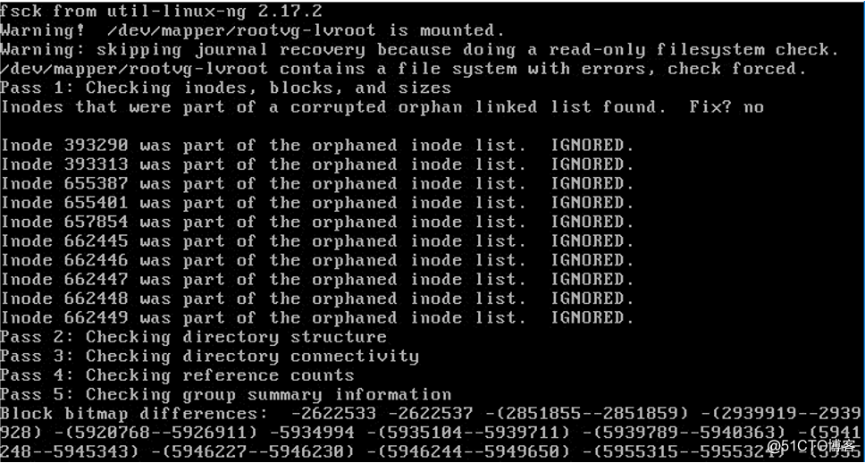 linux如何关闭fsck