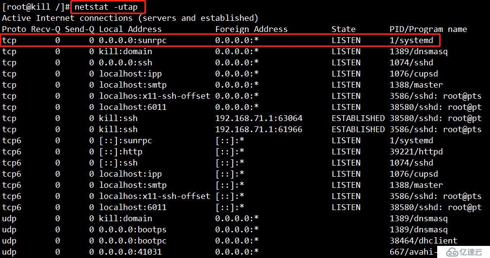 linux 如何查看网络