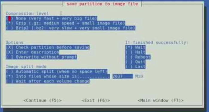 如何将linux系统ghost  第1张