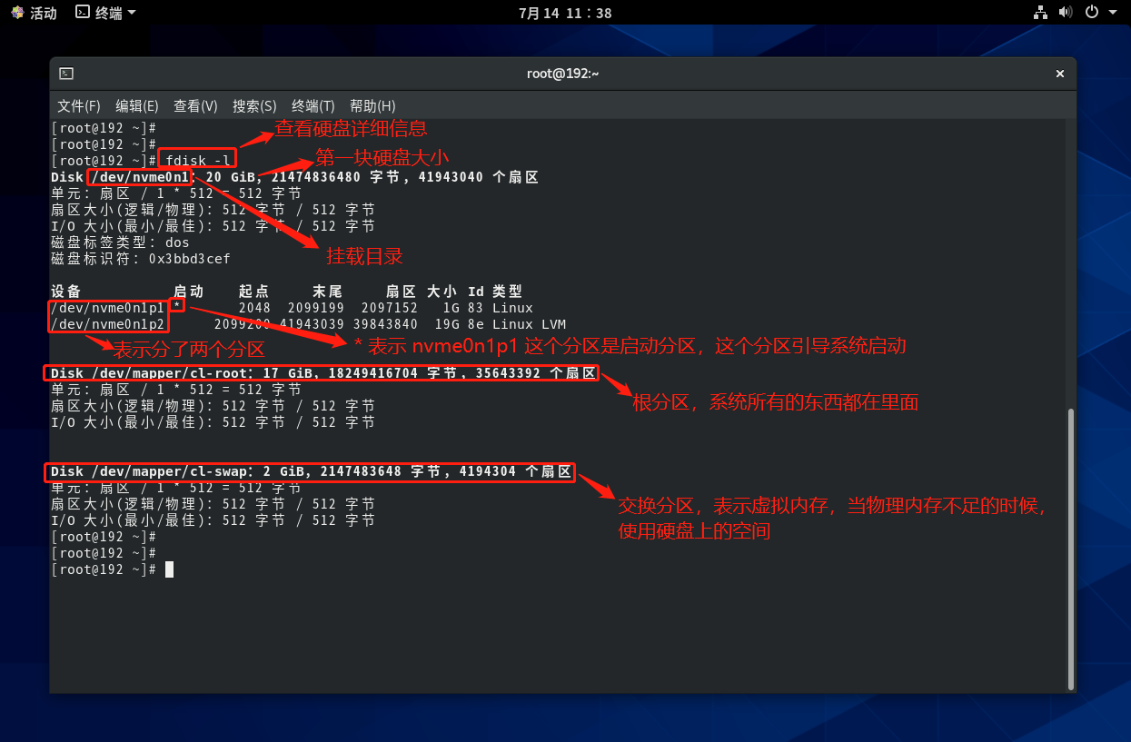linux安装如何分区