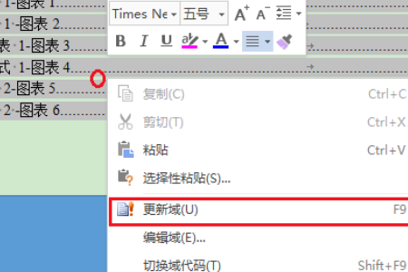 word为什么用不了图表目录  第1张