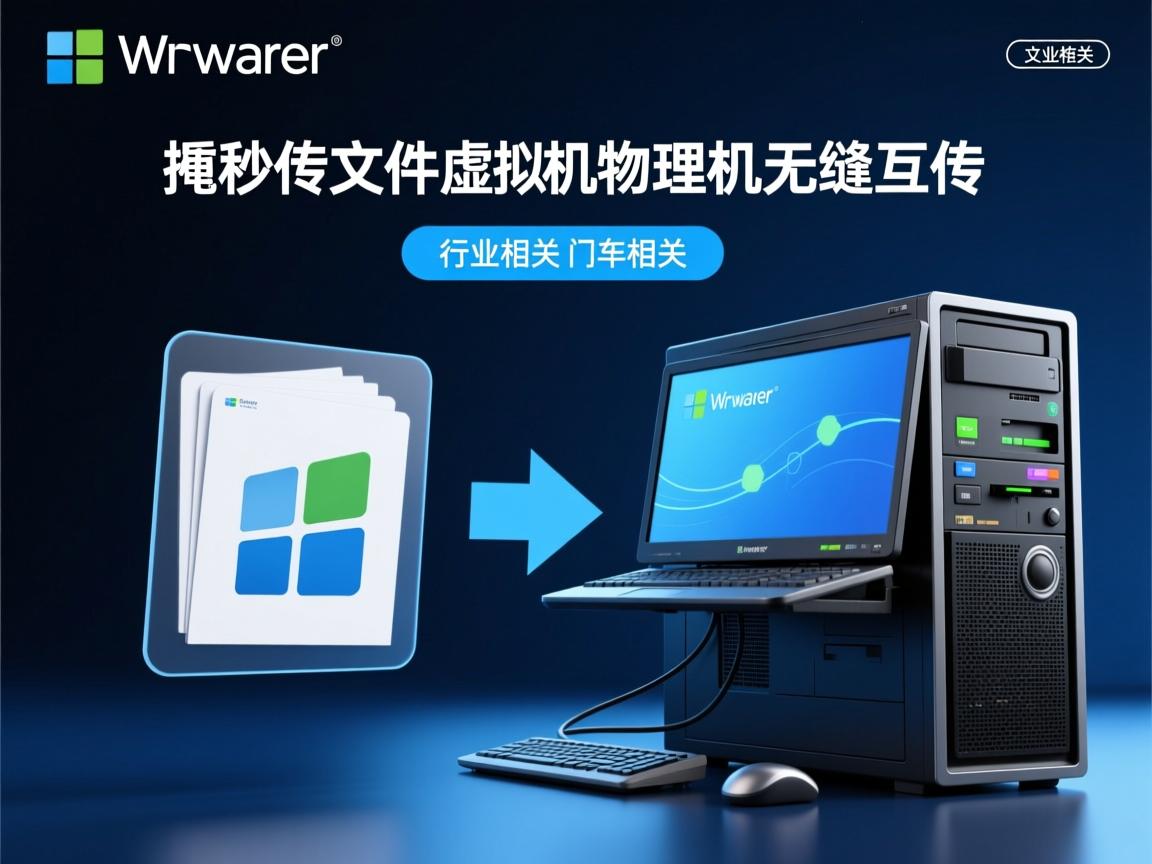 VMware拖拽秒传文件 虚拟机物理机无缝互传