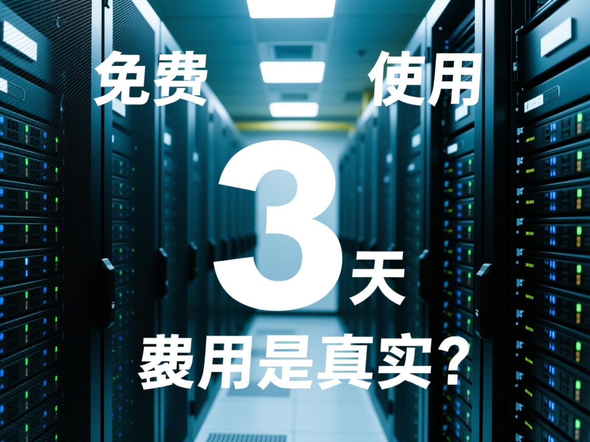 服务器免费试用3天是真的吗?  第1张 服务器免费试用3天是真的吗?  第1张