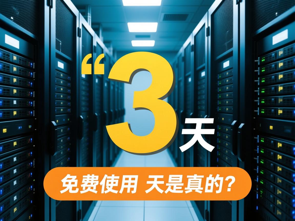 服务器免费试用3天是真的吗?  第3张 服务器免费试用3天是真的吗?  第3张