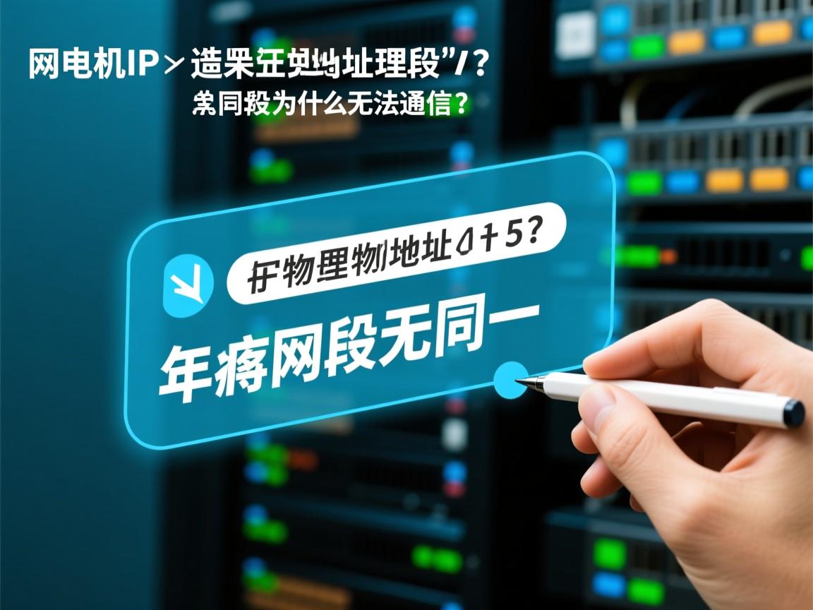虚拟机IP地址与物理地址不在同一网段为何无法通信?  第1张 虚拟机IP地址与物理地址不在同一网段为何无法通信?  第1张