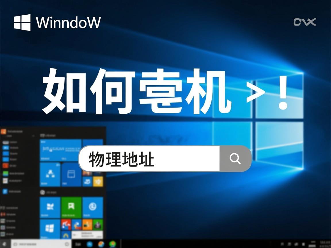 Win10如何查找本机物理地址?  第2张 Win10如何查找本机物理地址?  第2张