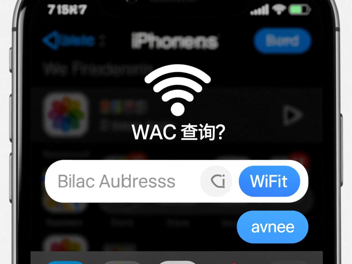 iPhone7的WiFi MAC地址如何查询？  第1张