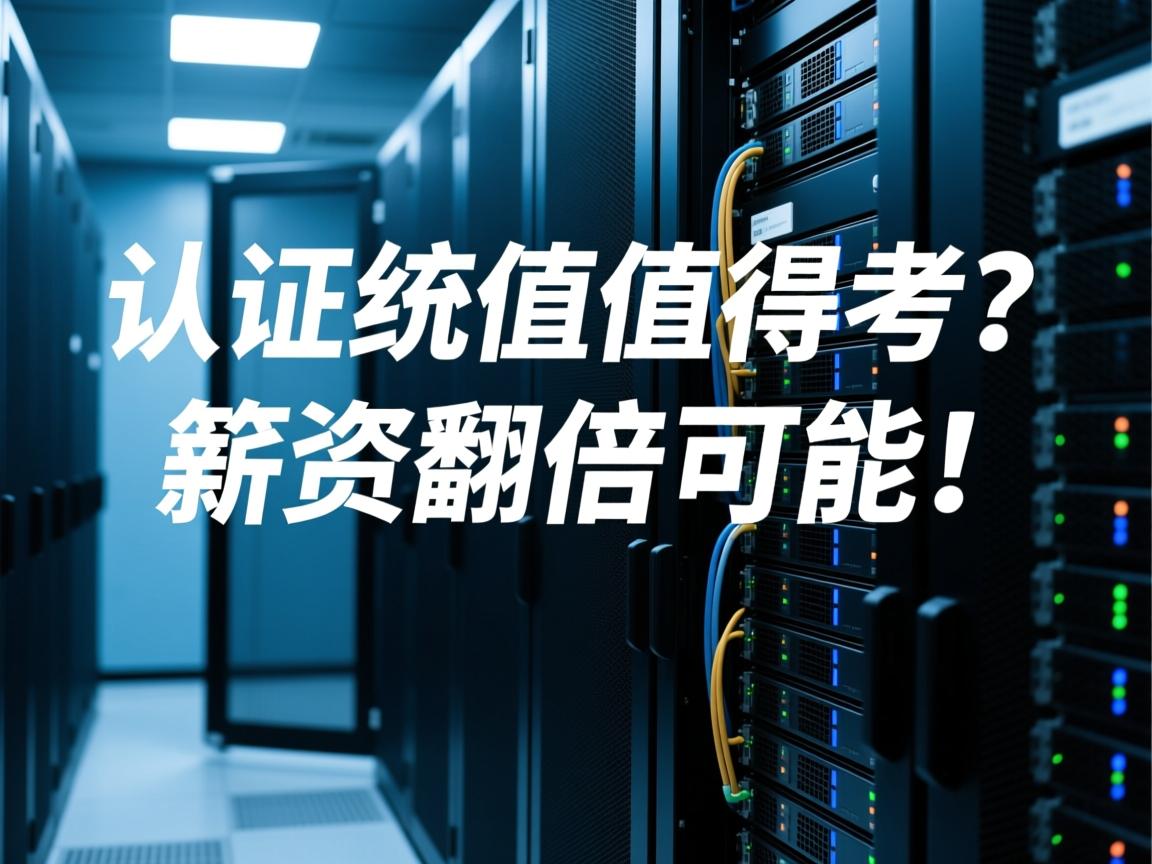服务器虚拟化认证值不值得考？薪资翻倍有可能！  第1张