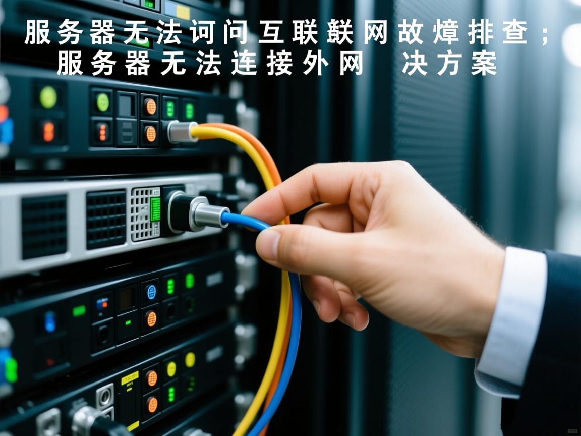 服务器无法访问互联网故障排查,服务器无法连接外网解决方案  第1张 服务器无法访问互联网故障排查,服务器无法连接外网解决方案  第1张