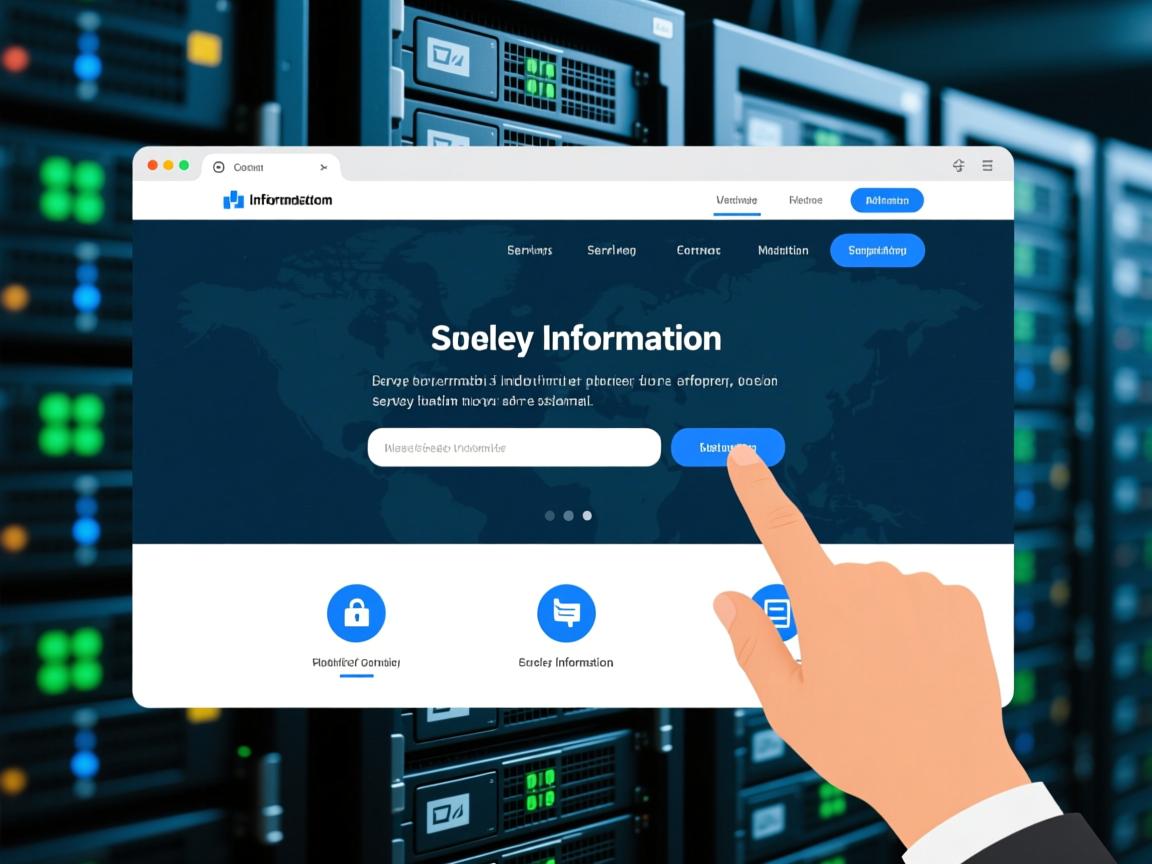 如何轻松获取网站服务器信息?  第1张 如何轻松获取网站服务器信息?  第1张