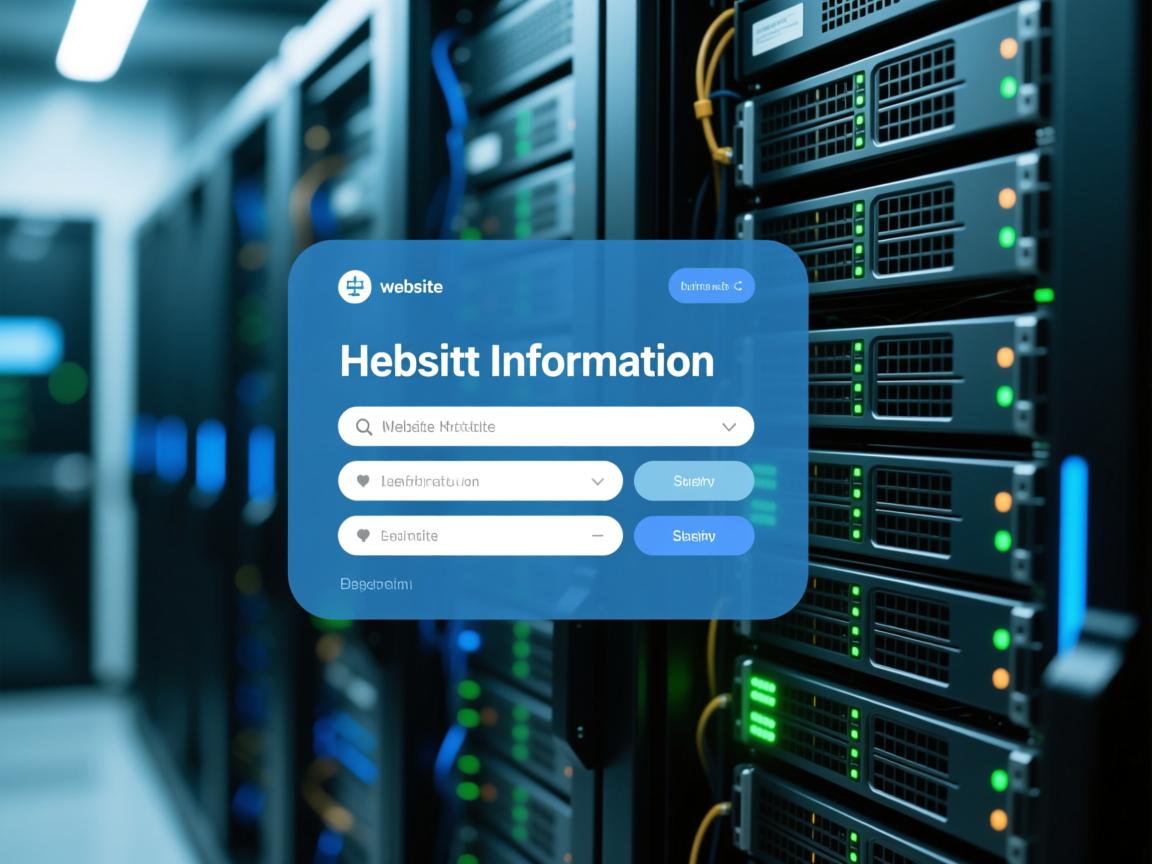 如何轻松获取网站服务器信息?  第3张 如何轻松获取网站服务器信息?  第3张