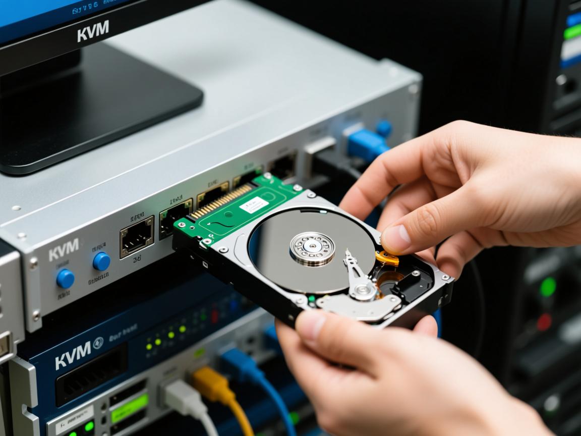 KVM虚拟机如何添加物理硬盘?  第2张 KVM虚拟机如何添加物理硬盘?  第2张