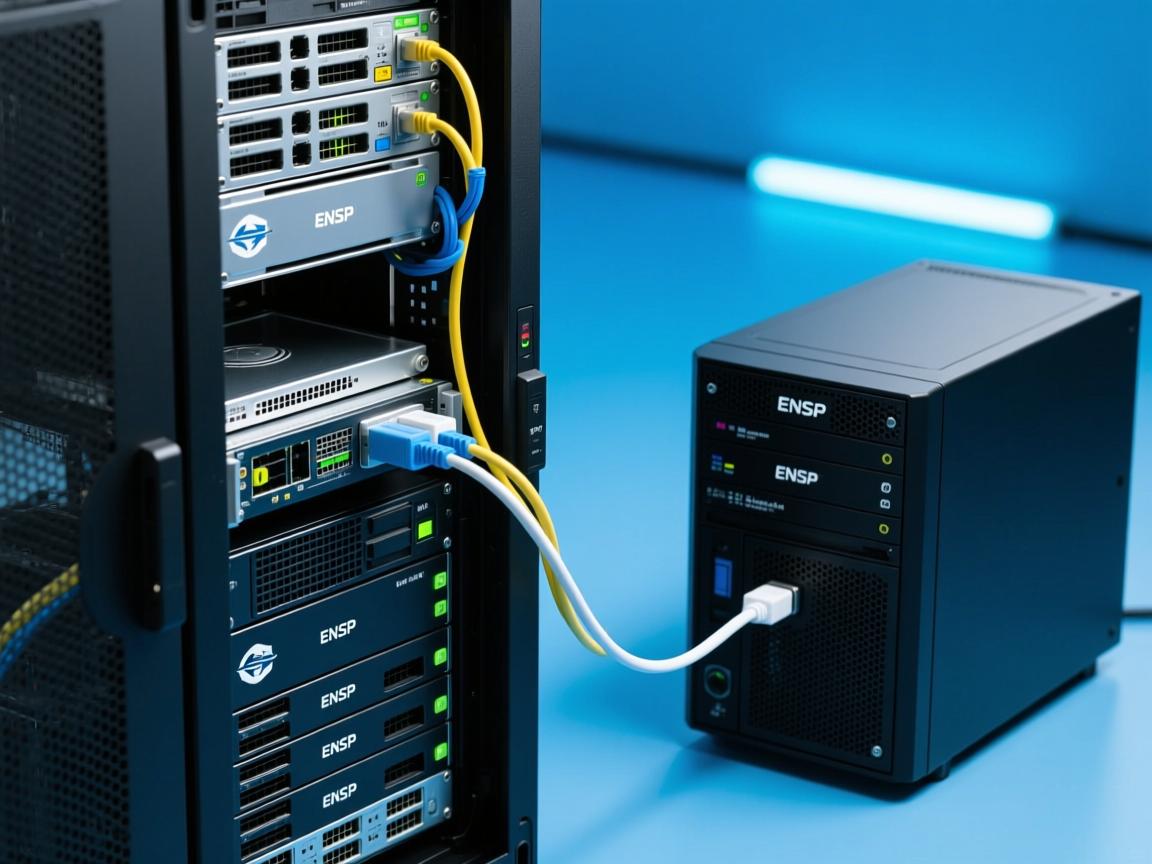 如何用eNSP连接物理机和VM虚拟机?  第1张 如何用eNSP连接物理机和VM虚拟机?  第1张