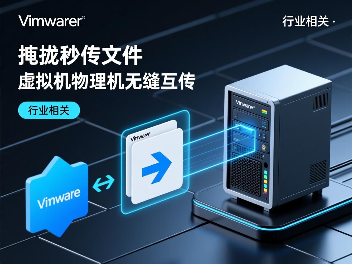 VMware拖拽秒传文件 虚拟机物理机无缝互传