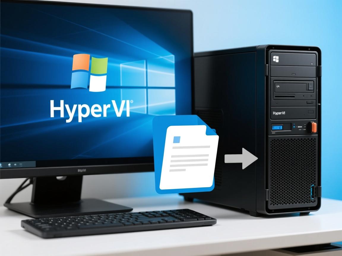 如何用Hyper-V虚拟机复制物理机文件？  第3张