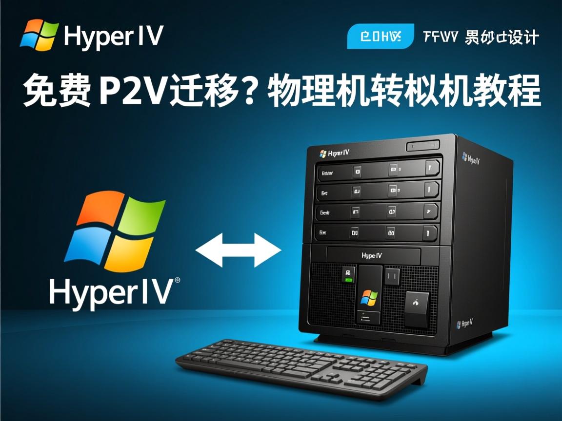 Hyper-V免费P2V迁移?物理机转虚拟机教程  第1张 Hyper-V免费P2V迁移?物理机转虚拟机教程  第1张