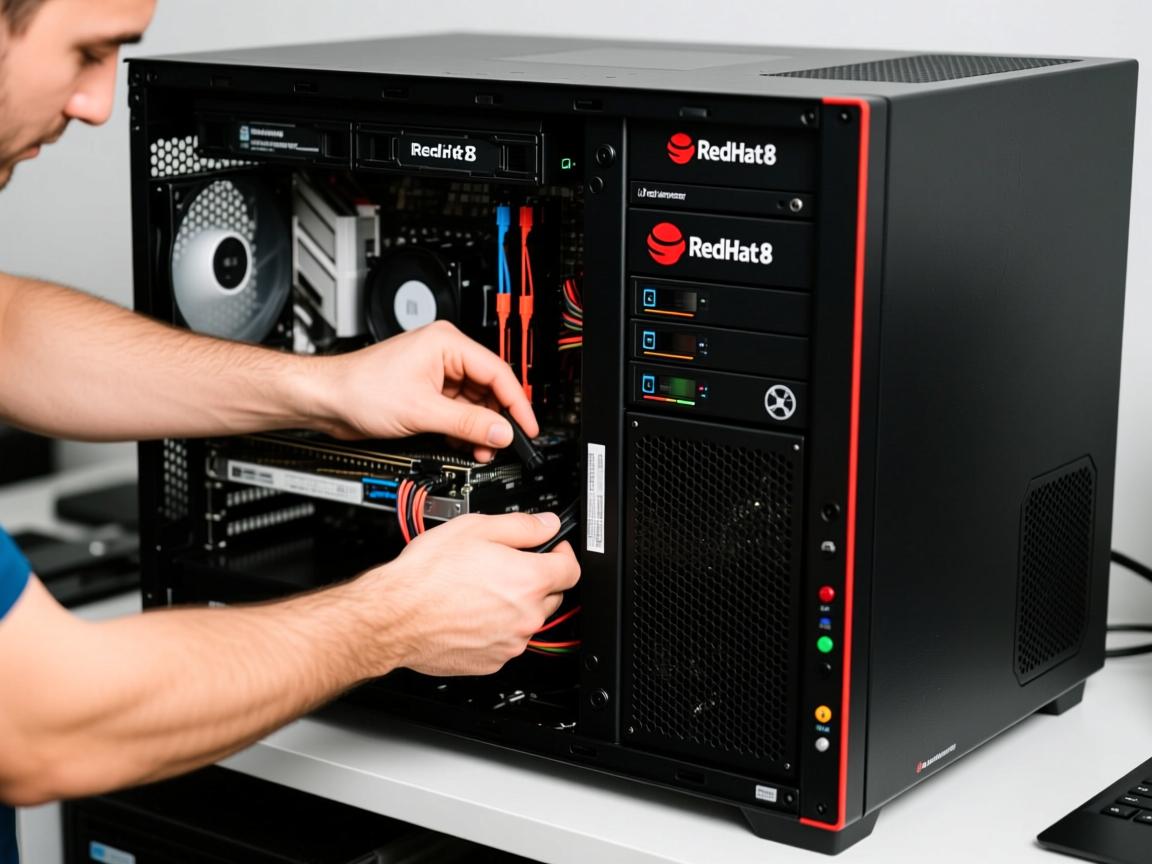 如何详细安装RedHat8物理机？