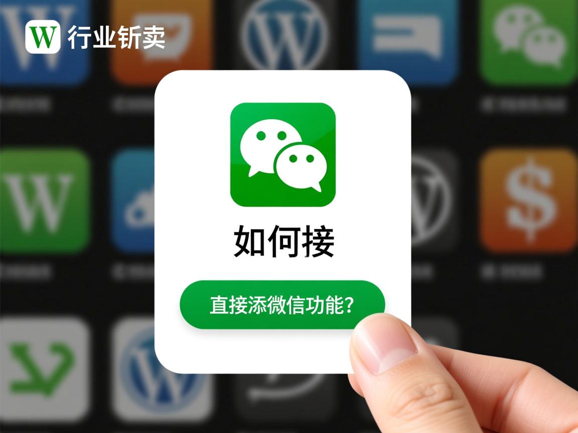 WordPress如何实现点击按钮直接添加微信功能?  第3张 WordPress如何实现点击按钮直接添加微信功能?  第3张