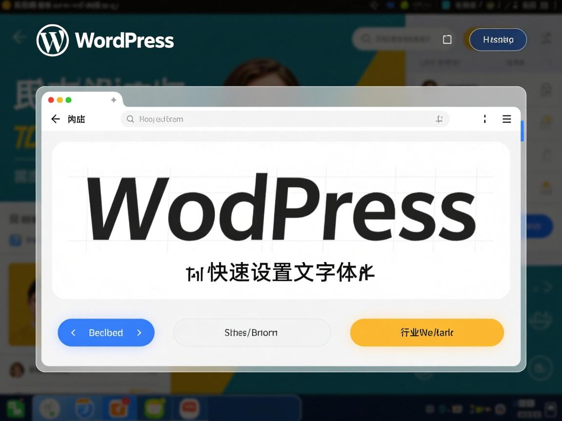 WordPress网站如何快速设置中文字体?  第3张 WordPress网站如何快速设置中文字体?  第3张