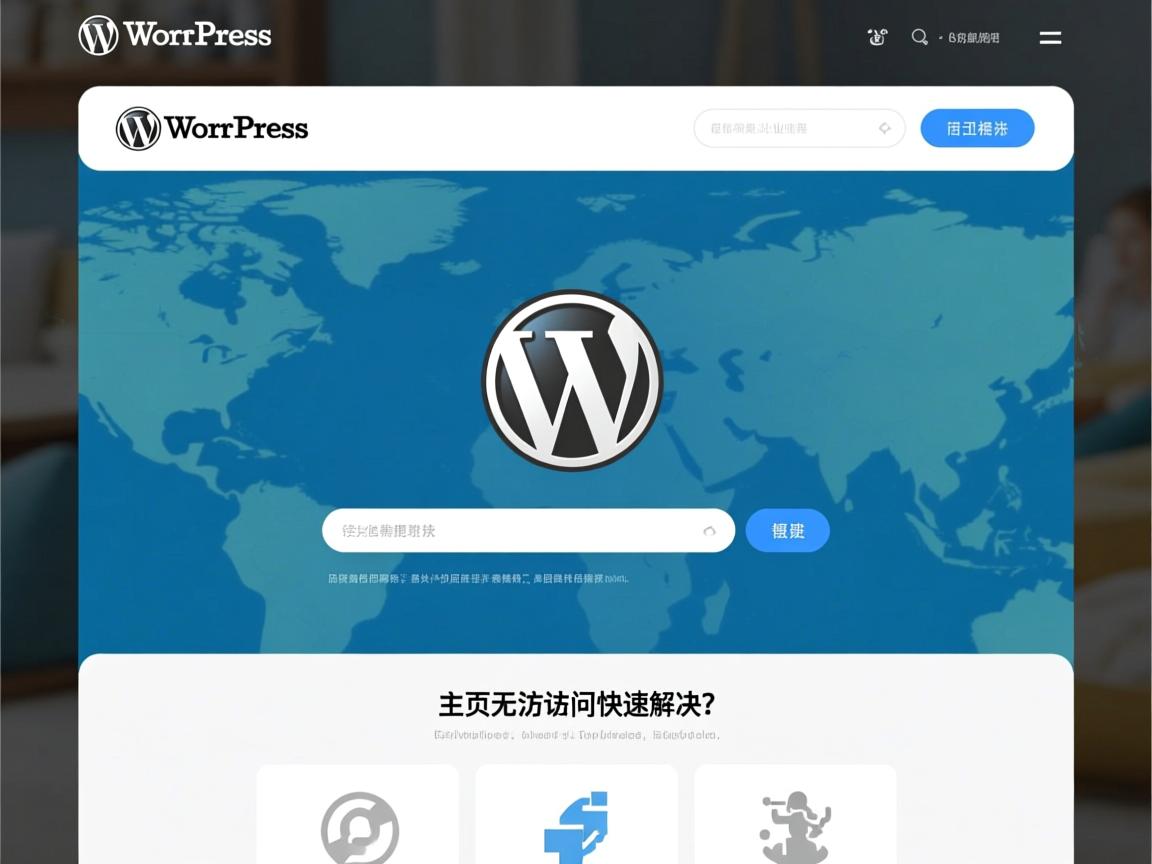 WordPress主页突然无法访问如何快速解决?  第1张 WordPress主页突然无法访问如何快速解决?  第1张