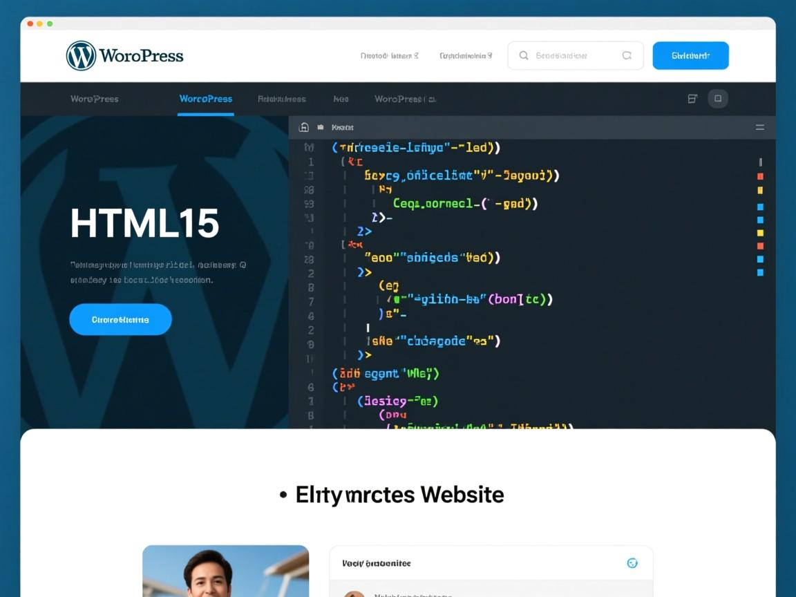 如何快速修改WordPress网站的HTML5代码?  第3张 如何快速修改WordPress网站的HTML5代码?  第3张