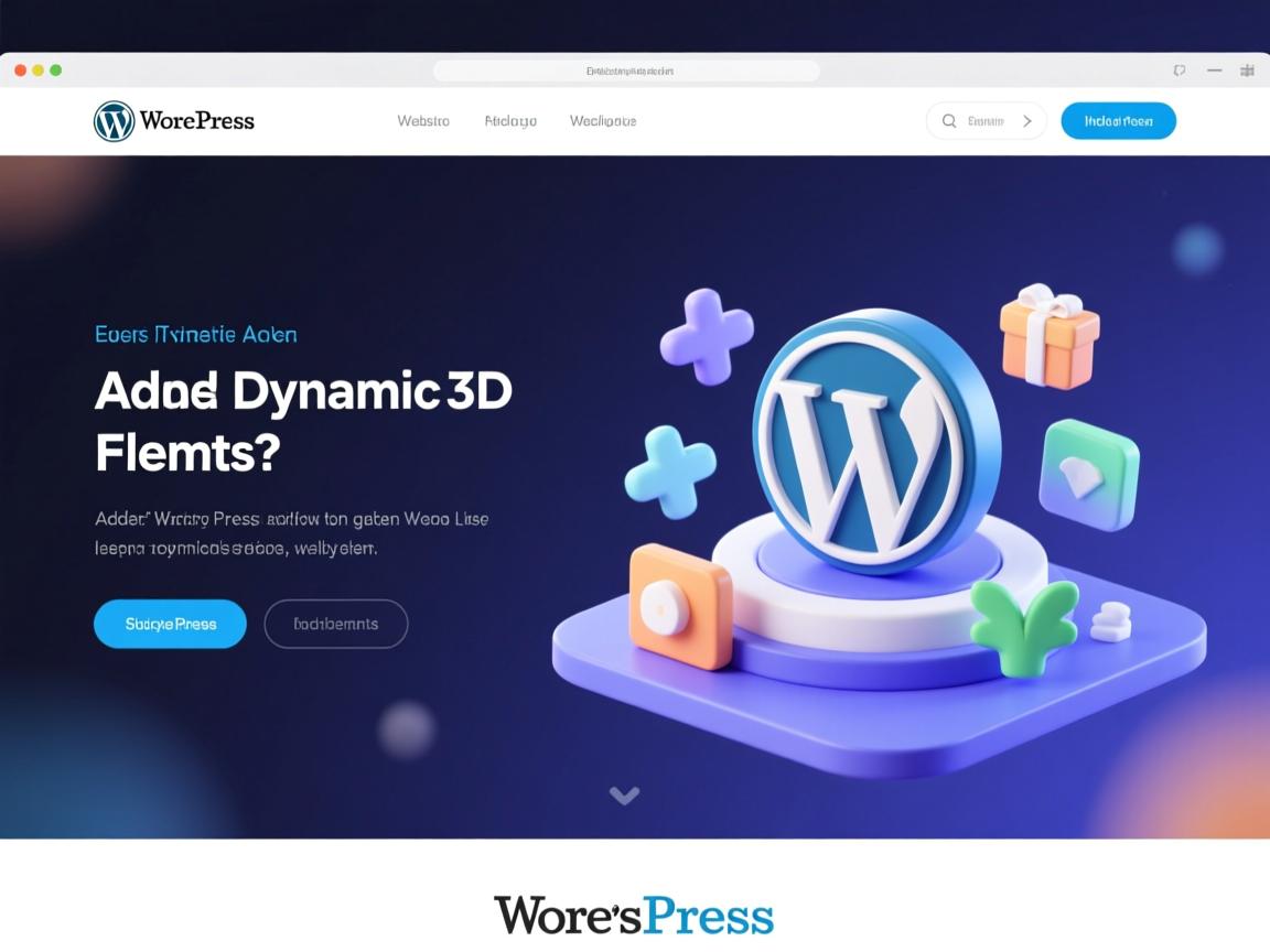 如何在WordPress网站中轻松添加动态3D元素?  第3张 如何在WordPress网站中轻松添加动态3D元素?  第3张