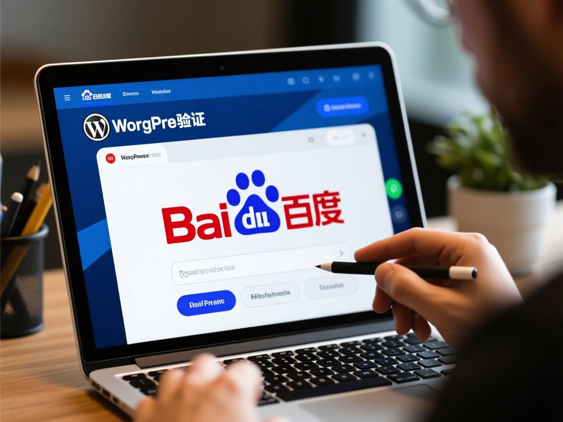 如何快速设置WordPress百度验证