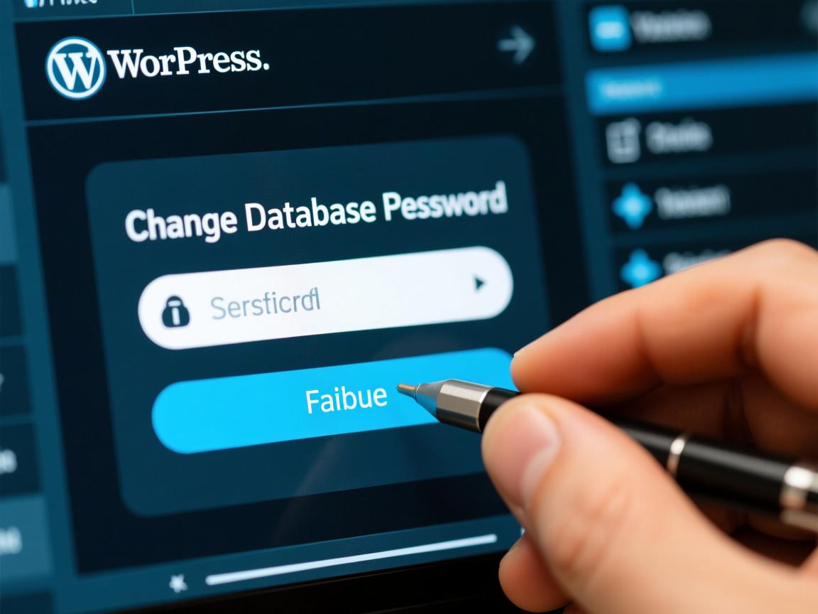 WordPress如何更改数据库密码  第2张 WordPress如何更改数据库密码  第2张
