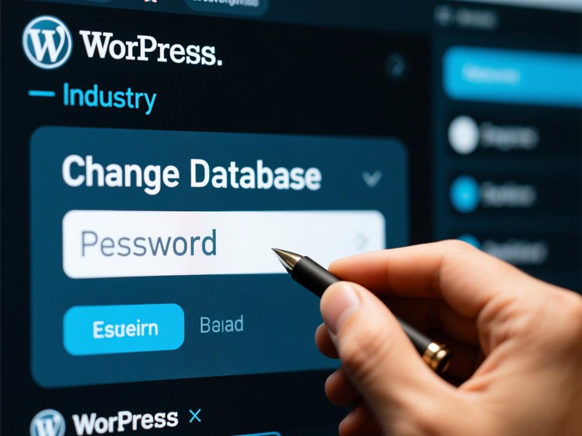 WordPress如何更改数据库密码  第3张 WordPress如何更改数据库密码  第3张