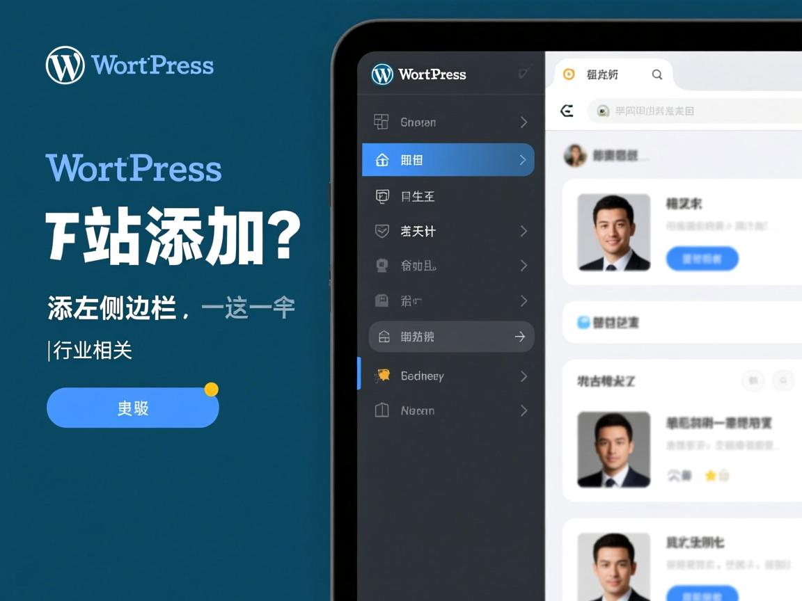 WordPress建站如何添加左侧边栏？  第1张