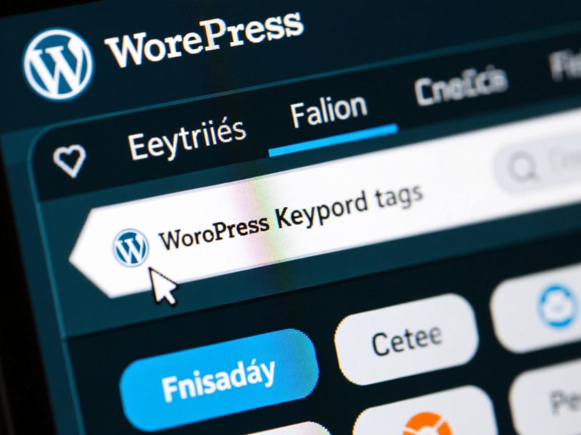 如何修改WordPress关键字标签  第1张 如何修改WordPress关键字标签  第1张