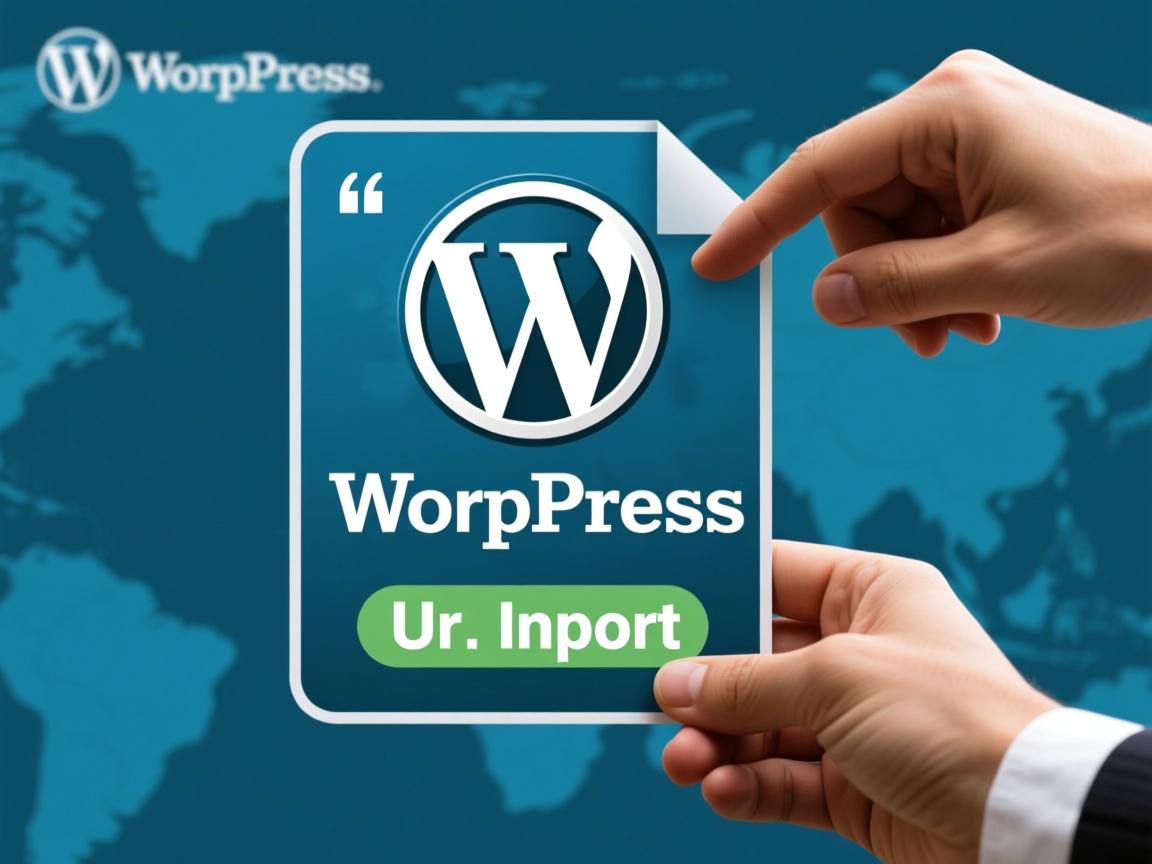 WordPress导出文件如何导入？  第1张