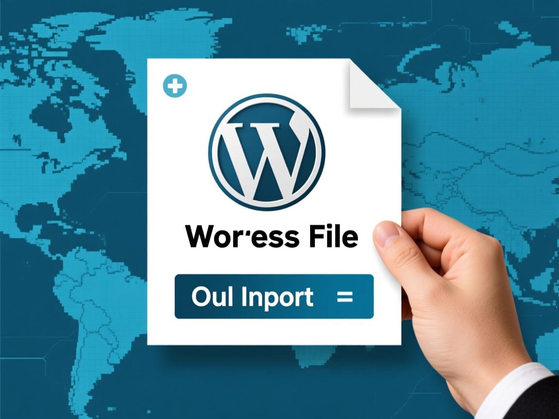 WordPress导出文件如何导入？  第3张