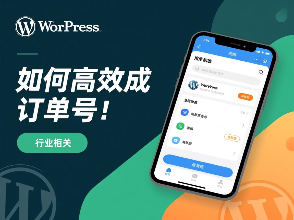 WordPress如何高效生成订单号  第1张