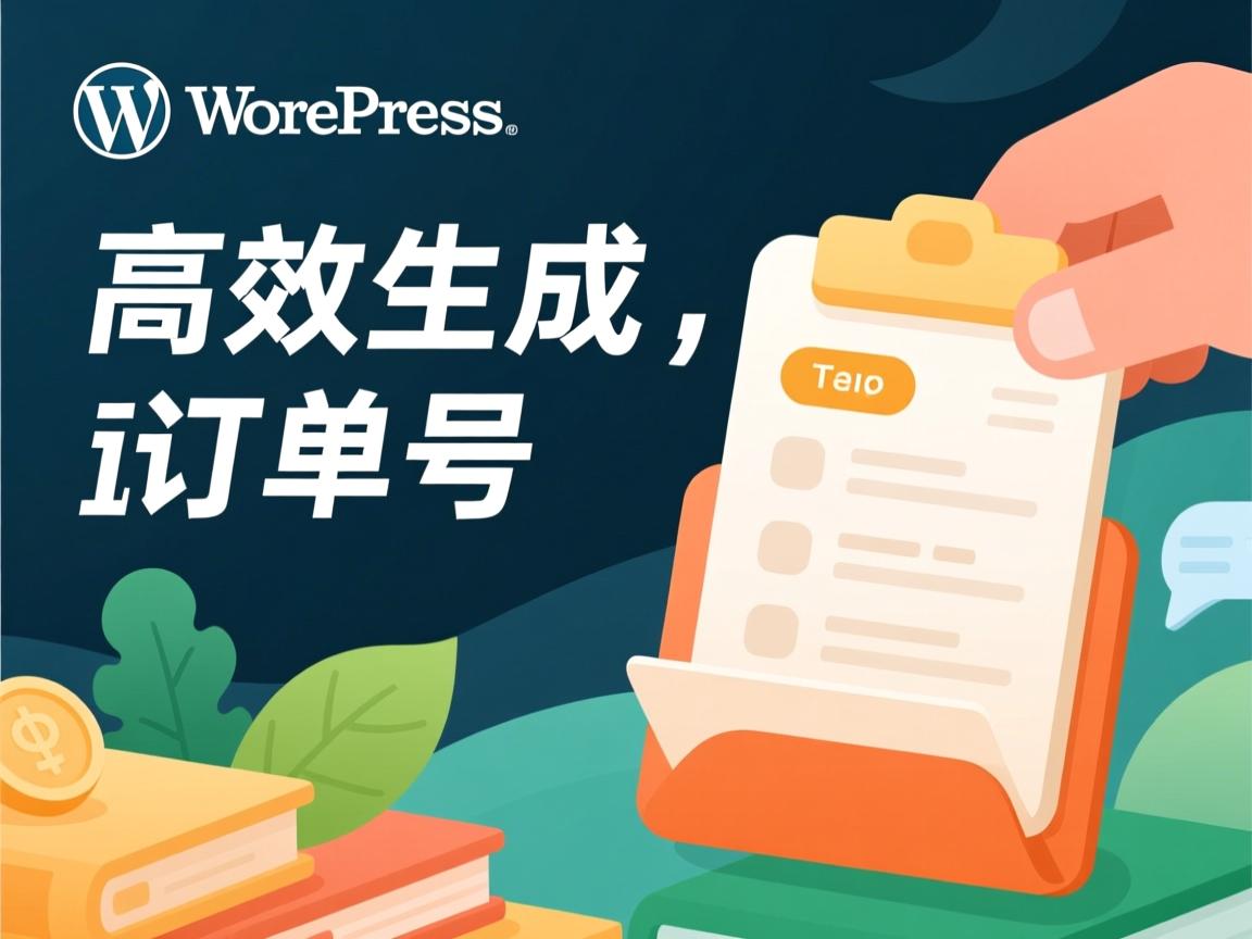WordPress如何高效生成订单号  第3张