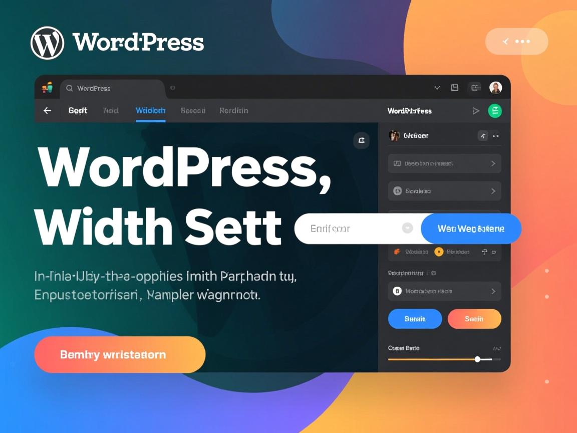 WordPress编辑器宽度设置教程  第2张 WordPress编辑器宽度设置教程  第2张