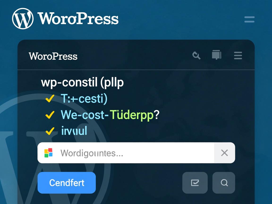 如何创建 WordPress wp-config.php 配置文件?  第2张 如何创建 WordPress wp-config.php 配置文件?  第2张