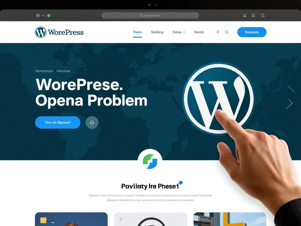 解决WordPress网站打不开问题  第1张 解决WordPress网站打不开问题  第1张