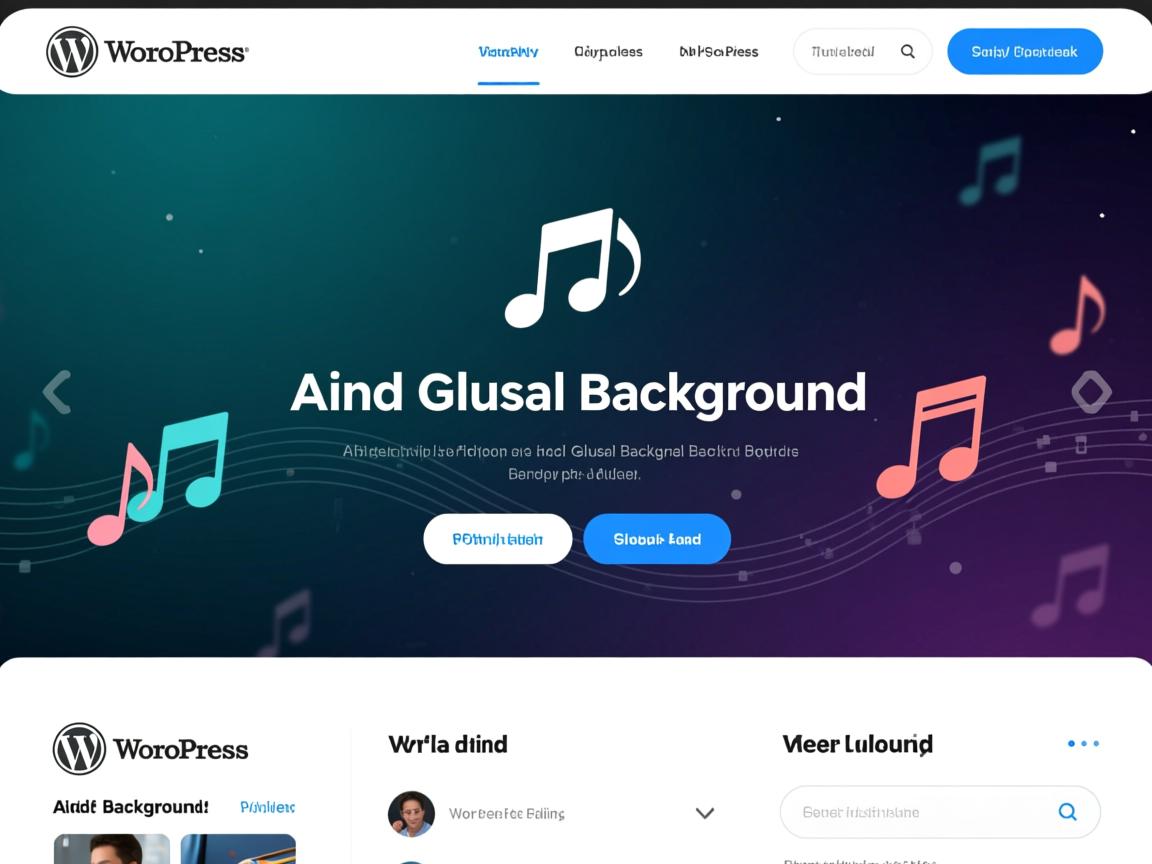 WordPress网站如何添加全局背景音乐?  第2张 WordPress网站如何添加全局背景音乐?  第2张