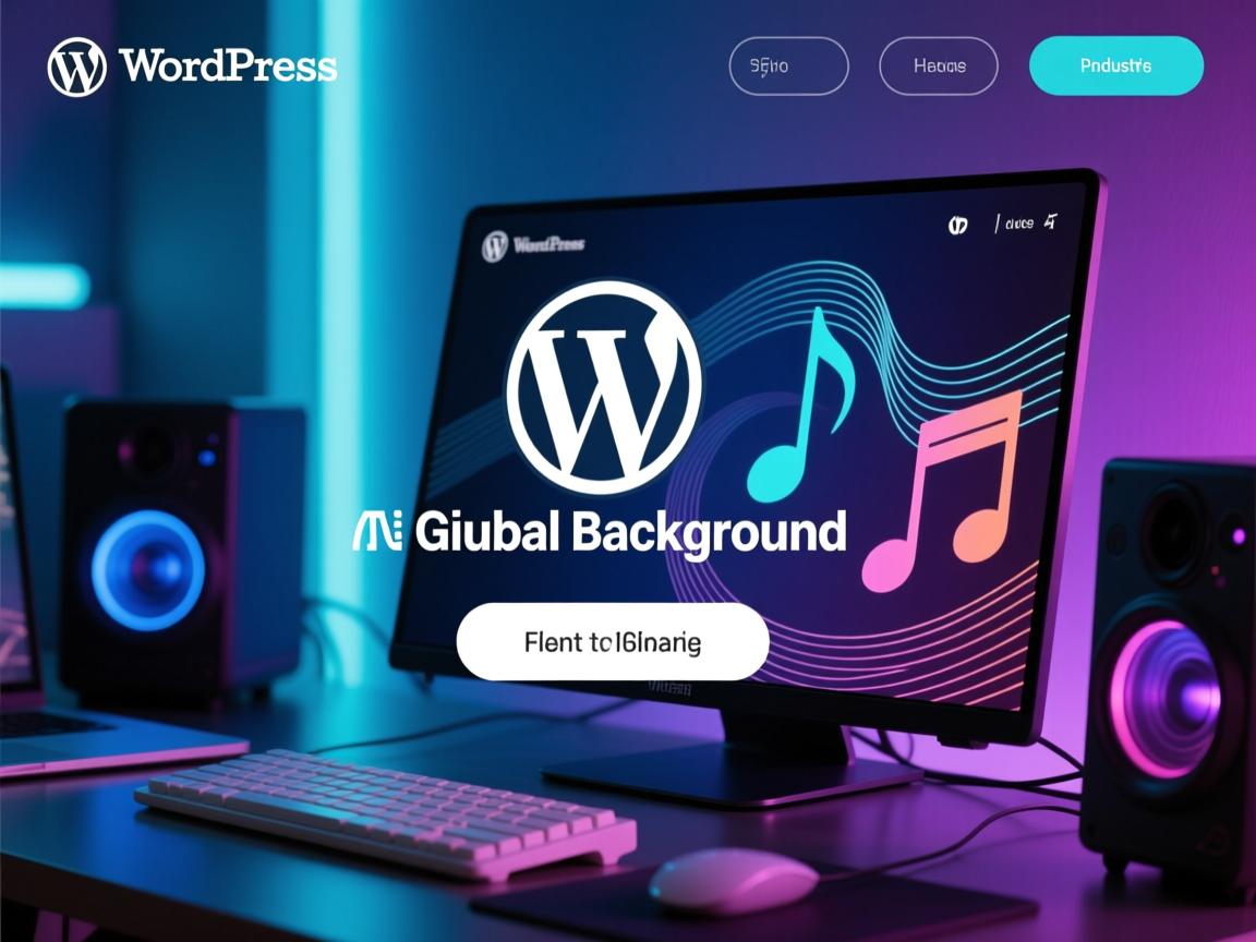 WordPress网站如何添加全局背景音乐?  第3张 WordPress网站如何添加全局背景音乐?  第3张