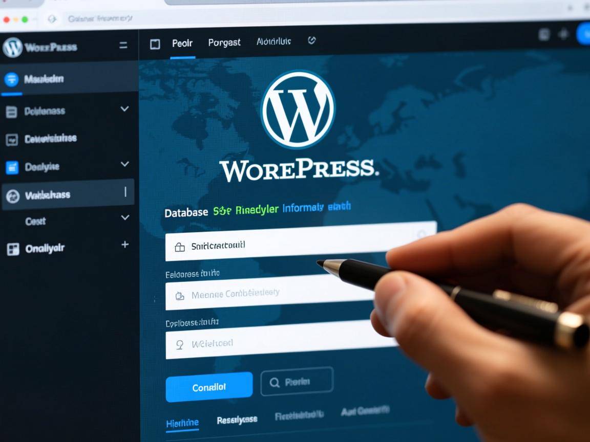 如何配置WordPress数据库信息?  第1张 如何配置WordPress数据库信息?  第1张