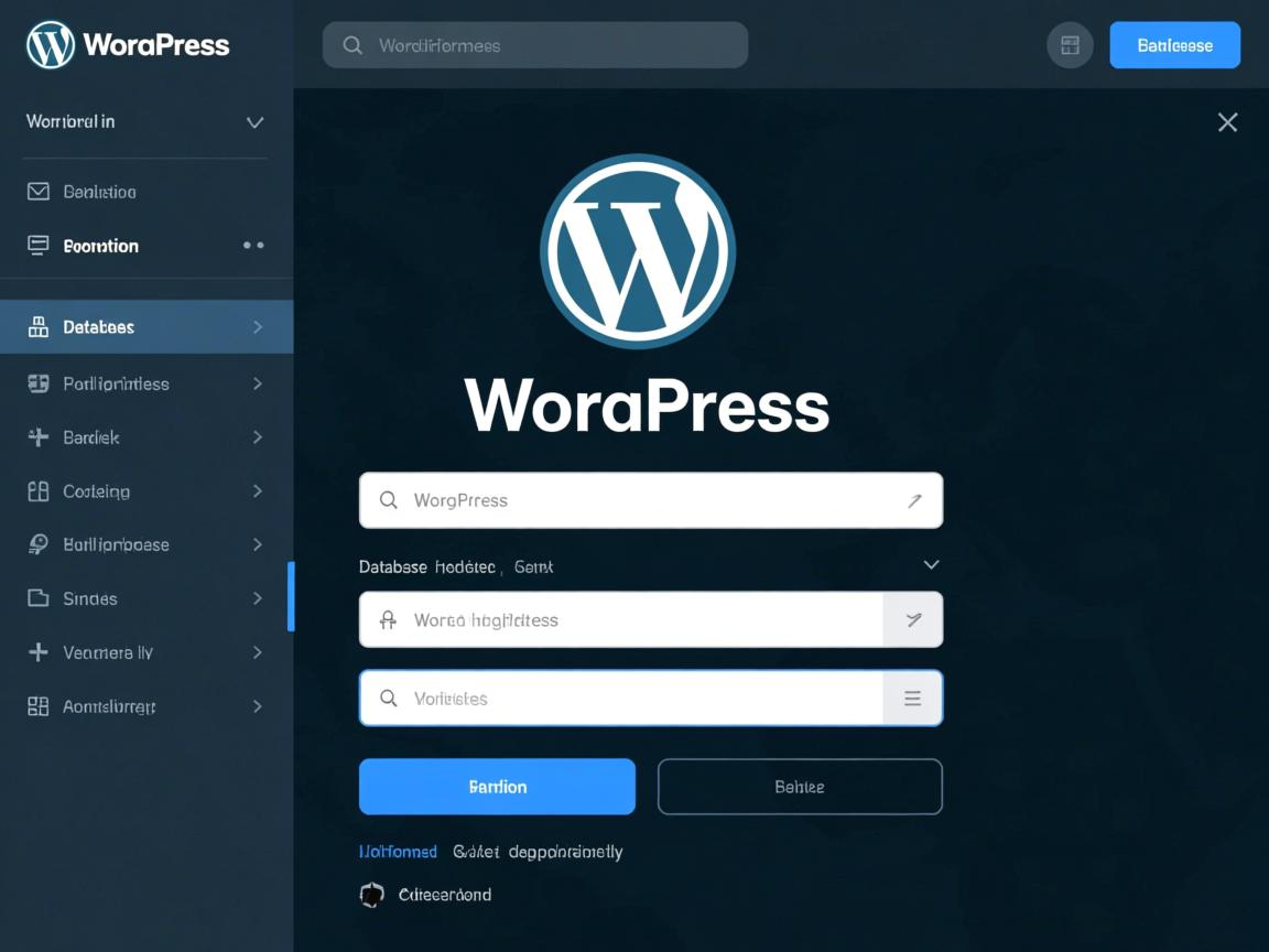 如何配置WordPress数据库信息?  第3张 如何配置WordPress数据库信息?  第3张